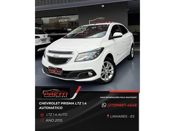 CHEVROLET PRISMA 1.4 MPFI LTZ 8V FLEX 4P AUTOMÁTICO